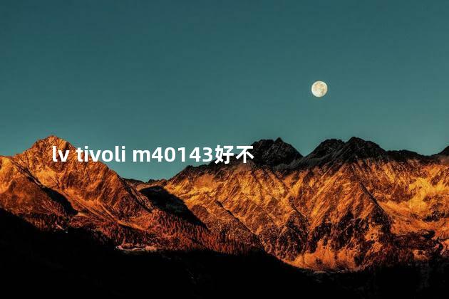 lv tivoli m40143好不好用